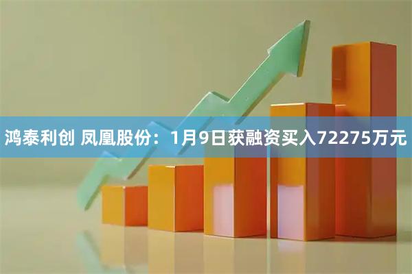 鸿泰利创 凤凰股份：1月9日获融资买入72275万元